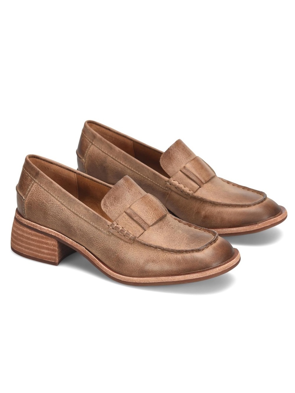 Kork-Ease Kya Loafer Pump in Tan Leather Size 11